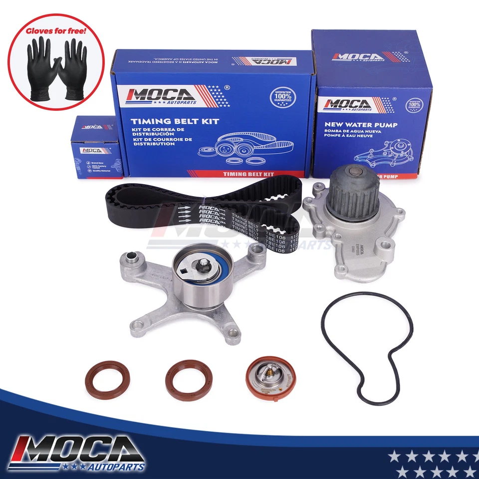 Комплект ремня ГРМ термостат водяного насоса для 96–05 Chrysler Dodge Plymouth Neon 2.0 - Изображение 1 из 4