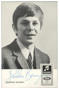 V7145/ Graham Bonney UK-Popsinger Original Autogramm ca. 1968 - Picture 1 of 2