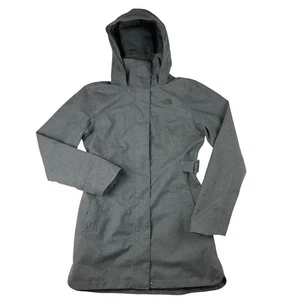 The North Face Laney Trench II Womens Small Hooded Full Zip Jacket Coat - Picture 1 of 7