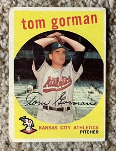 Tom Gorman - 1959 Topps # 440 - heavy creasing - Picture 1 of 2