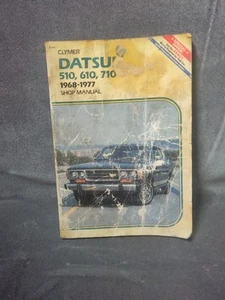 DATSUN 510, 610, & 710 1968-1977 CLYMER Shop Manual-Garage-Shop-Restoration!!! - Picture 1 of 3