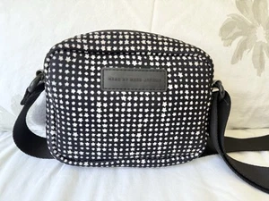 Marc Jacobs Crossbody Bag Black With White Stars pattern. Adjustable Strap - Picture 1 of 5