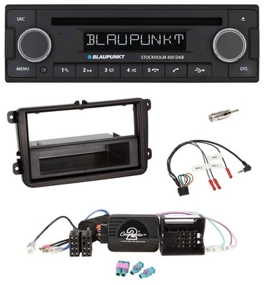 Blaupunkt Lenkrad Bluetooth DAB CD USB Autoradio für VW Amarok Beetle EOS Caddy - Bild 1 von 4