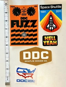 Menge 5 Aufkleber DDC Draplin Design Company Decals Neu - Bild 1 von 1