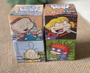 VTG NIB Set Of 4 Rugrats in Paris Movie Chatback Watches Burger King 2000 - Picture 1 of 9