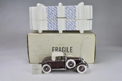 FRANKLIN MINT 1925 HISPANO SUIZA KELLNER H6B PAPERS ORIGINAL BOX #08577 - Image 1 of 4