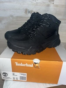 Timberland Men's Motion Scramble Mid WP Hiker Boot - Black - US size11 - NIB - Picture 1 of 7