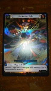 Grand Archive GATCG P24 EN-065 Reduce to Ash Foil PR - Bild 1 von 2