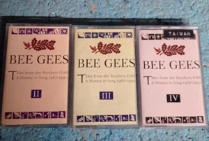 - Bee gees - 3 x Cassette albums - tales from the bros Gibb - Thailand  - Picture 1 of 2