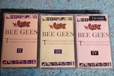 - Bee gees - 3 x Cassette albums - tales from the bros Gibb - Thailand  - Image 1 of 2