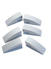 New Lego 6x Light Bluish Gray Slope, Curved 3 x 1 50950