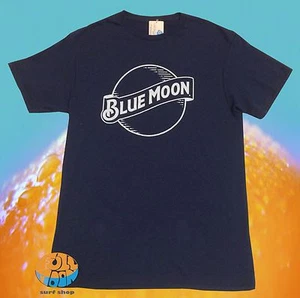 New Blue Moon Beer Mens Classic Retro T-Shirt - Picture 1 of 1