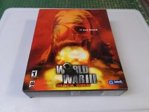 WORLD WAR III - BLACK GOLD - (PC, CD-ROM, 2001) - BIG BOX - NEW - Picture 1 of 8