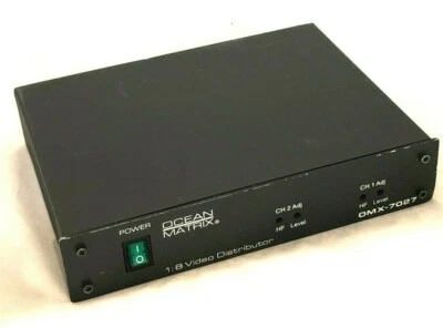 Ocean Matrix OMX-7027 1x8 Video Only Distribution Amplifier - Image 1 of 2