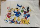 Walt Disney Pillow Cases Mickeymouse Donald & Daisy Duck Pluto Picnic Vintage(2)