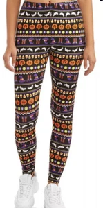 No Boundaries JUNIOREN 🎃Halloween Print Ankle Leggings Small (3-5) ~ NEU - Bild 1 von 3