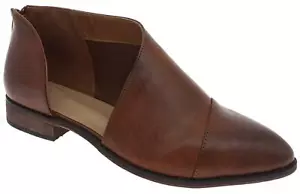 Shoes Women�s Stylish Flat Closed and Out Pointed Toe Ankle Bootie,Whiskey size6 - Picture 1 of 6