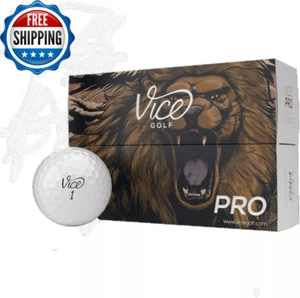 Vice Pro White Golf Balls - Picture 1 of 10