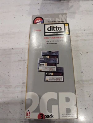 Iomega Ditto 2GB Tri-Pack Cartridge - Image 1 of 3