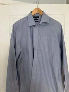Austin Reed Classic Fit Shirt 16 1/2 collar Blue - Picture 1 of 4