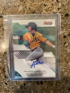 Austin Beck 2017 Bowman Best Rookie Auto Oakland A’s - Picture 1 of 2