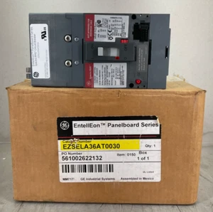 NEW G.E. EZSELA36AT0030 EntellEon PANELBOARD CIRCUIT BREAKER 30A 600V FRAME ONLY - Picture 1 of 7