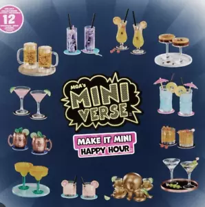 NEU MGA Miniverse Make It Mini HAPPY HOUR Cocktail Rezepte Ihrer Wahl - Bild 1 von 5