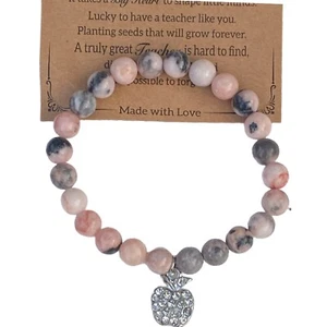 Teacher Gifts, Teacher Appreciation Jewellery Bracelet and Message Keepsake Gift - Picture 1 of 5