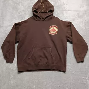 Felpa con cappuccio grafica Cowboy Hardware Brewing Buck You Cowboy birra marrone XL - Foto 1 di 15