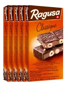 Ragusa Classique Swiss Chocolate Bars - 5-Pack - Kosher For Passover - Picture 1 of 1
