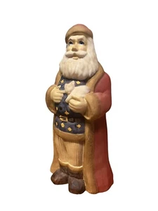 Fenton Art Glass Christmas Collection 1998 Patriotic Santa - Picture 1 of 7