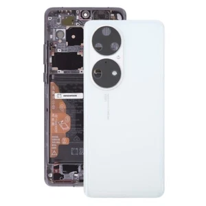 Für Huawei P50 Pro Akku Backcover mit Kamera Objektiv Weiß - Zdjęcie 1 z 2