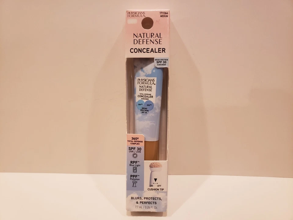 Physicians Formula~Natural Defense Concealer ~ Medium~0.23 oz ~ NIB - Image 1 of 1