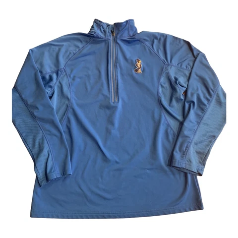 Creighton Bluejays NCAA Women's Size Medium Sweatshirt Pullover 1/4 Zip Cover