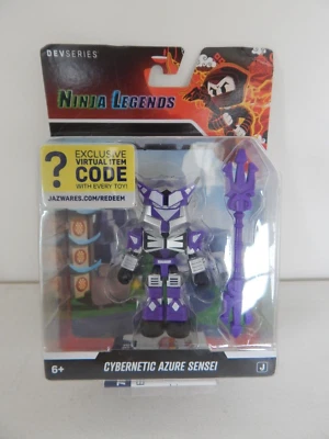 Devseries Ninja Legends Cybernetic Azure Sensei 3" Action Figure New in Package - Image 1 of 2