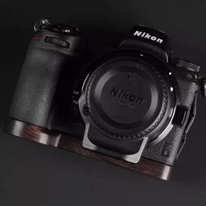 Holz Holz Kameragriff Grundplatte für Nikon Z5 Z6 Z7 Z6ii Z7II leicht 55g - Bild 1 von 26
