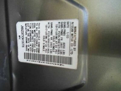 Puerta trasera izquierda cristal OEM 2003 2004 2005 2006 2007 Nissan Murano Foto 1 de 4