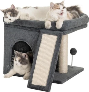 Kratzbaum für Große Katzen Stabil Katzenbaum mit Groß Liegefläche(51x41cm) - Bild 1 von 5