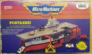 MICRO MACHINES GIG Portaerei PLAY SET Solo Box SOLO SCATOLA - Foto 1 di 6