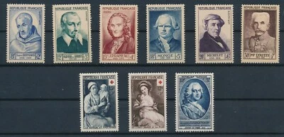 FRANCE SEMIS (1953): B275, *B276-281 (SET)* & B282-3 (SET); ALL MNH; CV $70+ - Image 1 of 2