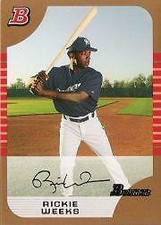 2005 Bowman Draft Gold Baseball Card Pick