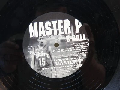 Master P B Ball No Limit Who U Wit All Star 12" LP Vinyl Record 1999 - Image 1 of 4