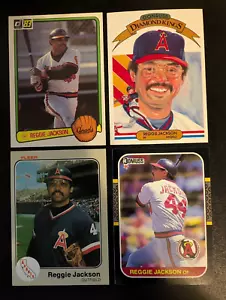 Reggie Jackson - 4 Card Lot - Picture 1 of 6