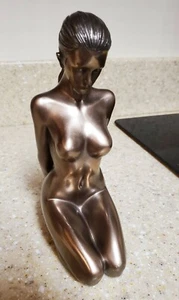 Hood Ornament Rat Rod 🐀 Big Rig Sexy Goddess Lady Metallic Finish - Picture 1 of 10