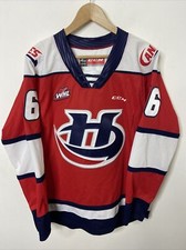 Leathbridge Hurricanes Men M McKay Hockey Jersey WHL Juniors Red 