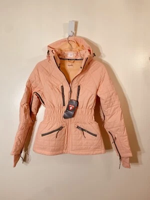 Free People Movement All Prepped hooded ski jacket peach NWT size XS $428.00 - Image 1 of 4