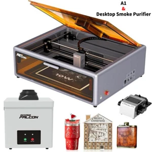 Creality Falcon A1 10W Laser Engraver & Desktop Smoke Purifier 120W Laser Cutter - Picture 1 of 19