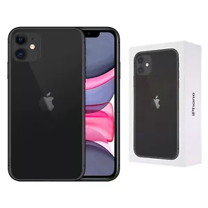Open Box Apple iPhone 11 A2111 Fully Unlocked 64GB Black - Picture 1 of 5