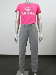 Womens 8 Mountain Hardwear Ramesa Scout Convertible Hiking Travel Pants - Grey  - Picture 1 of 12