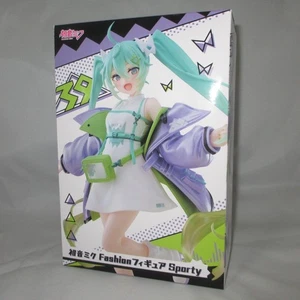 (USED) Hatsune Miku Fashion Figure Sporty VOCALOID TAITO from Japan - Picture 1 of 7
